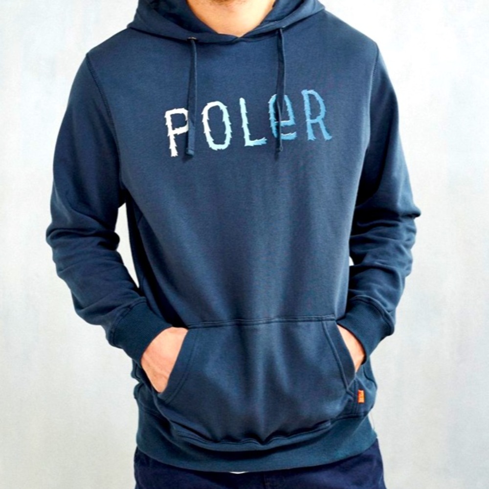 Poler Men's Blue Hoodie